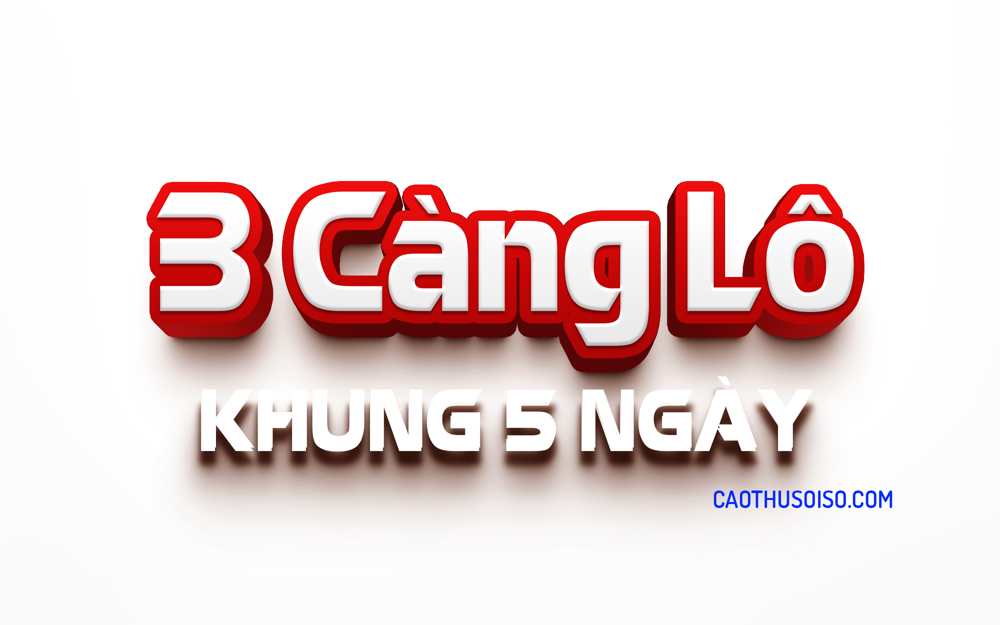 Nuôi 3 Cặp Số Lô 3 càng khung 5 ngày hiệu quả nhất